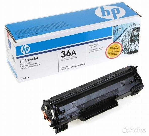 Картридж HP CB436A / 36A оригинальный