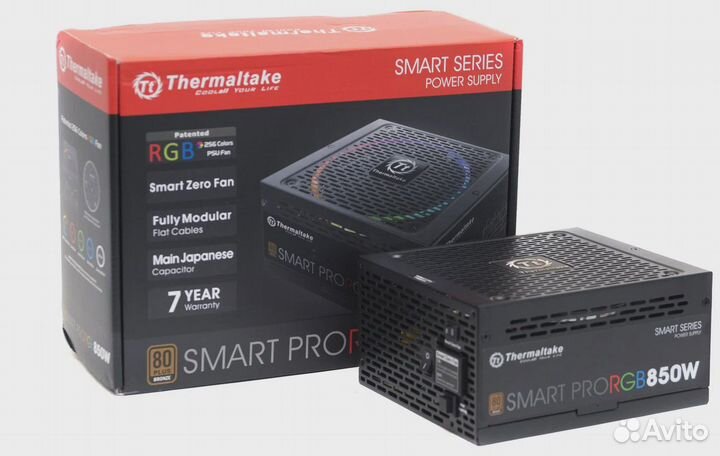 Блок питания Thermaltake Smart Pro RGB Bronze 850W