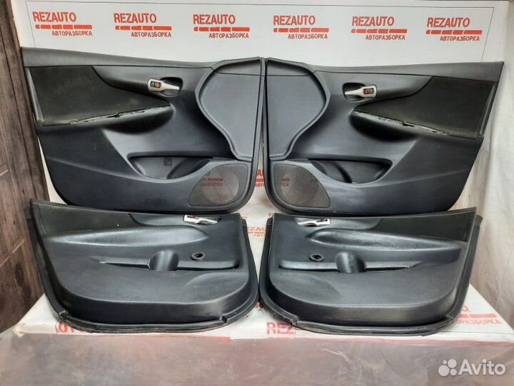 Обшивка дверей Toyota Corolla ZRE151 1zrfe 2008