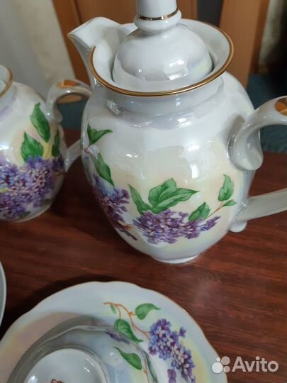 Дулевский фарфор, чайно-кофейный сервиз