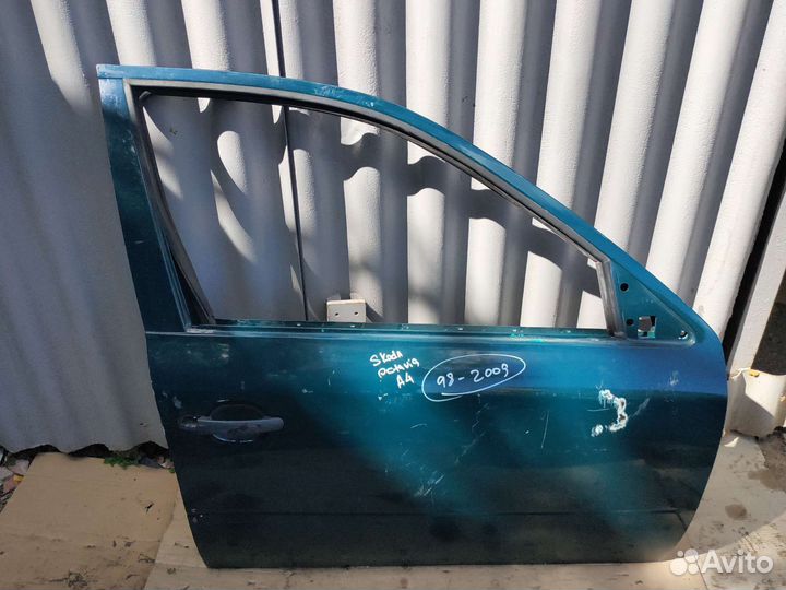 Дверь передния правая на Skoda Octavia A4