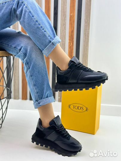 Кроссовки женские кожаные TOD'S