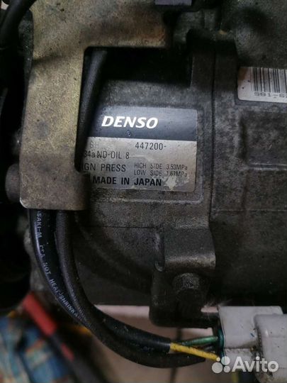 Компрессор кондиционера марк2 jzx100 1 jz gte