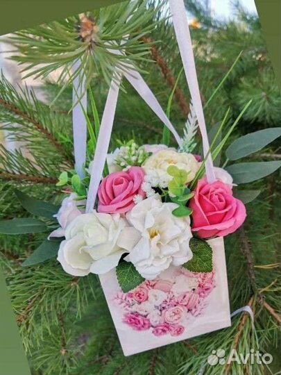 Мыльные розы Букеты