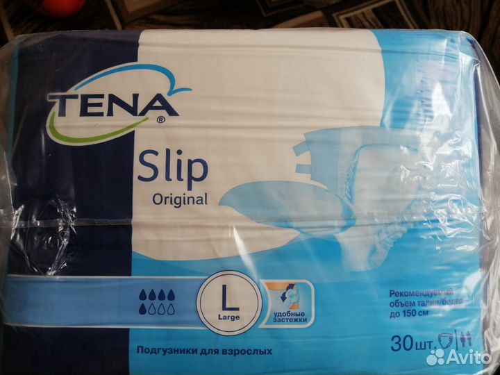 Подгузники для взрослых tena Slip Original