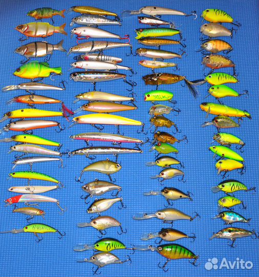 Воблеры Deps,Imakatsu,Jackall,Lucky Craft,O.S.P.др