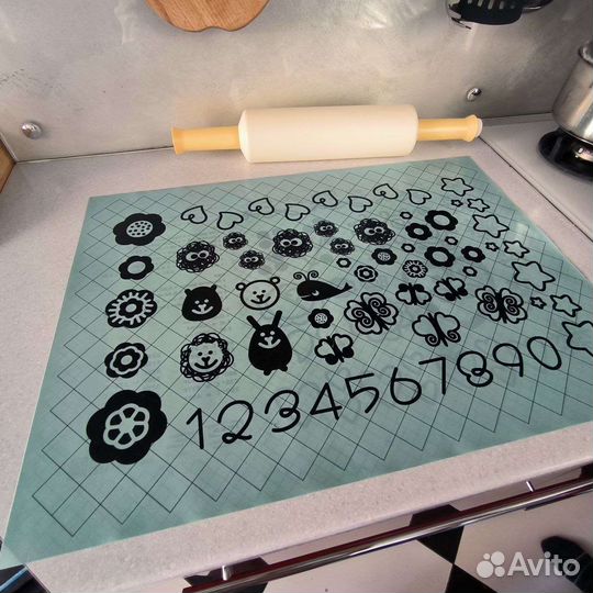 Силиконовый коврик для теста IKEA