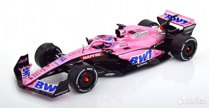 Solido 1:18 Alpine A522 GP Bahrain 2022 Alonso