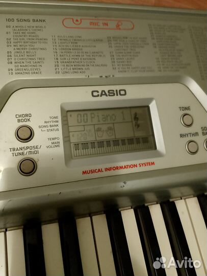 Синтезатор casio ctk 491