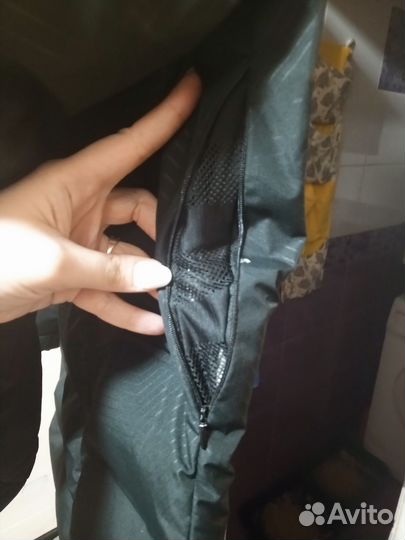 Пуховик зимний мужской удлиненный