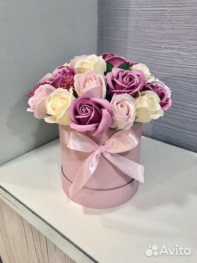 Букет из мыльных роз 25 шт