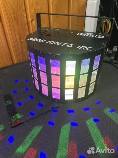 Световой прибор chauvet dj mini kinta irc