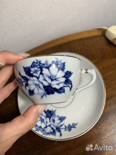 Чайная пара Дулево