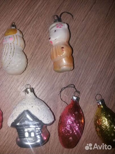 Елочные игрушки СССР