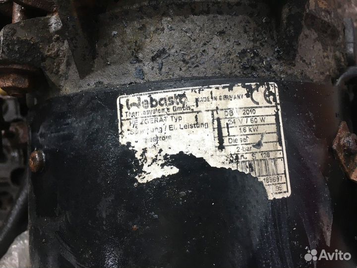 Отопитель предпусковой MAZ 5440