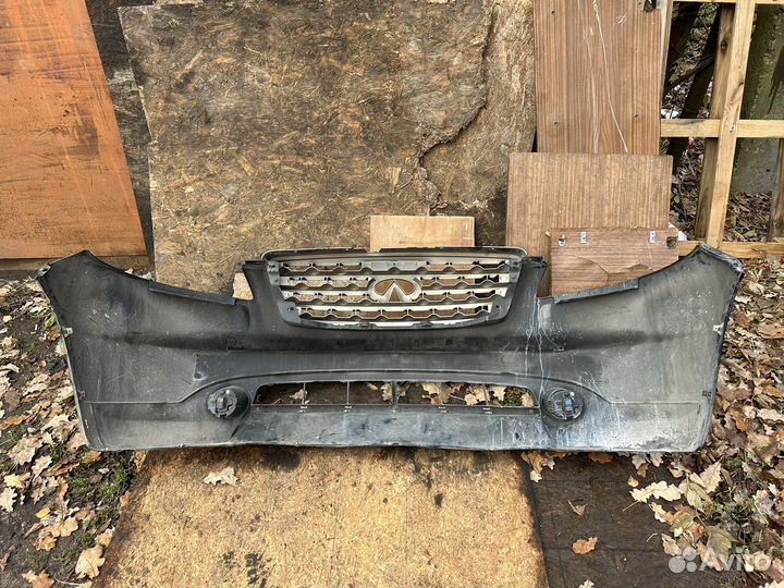 Infiniti fx35 fx45 бампер передний