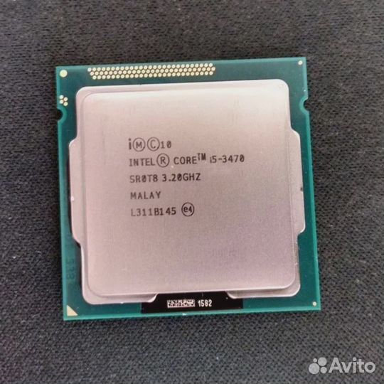 Процессор intel core i5 3470 Сокет 1155