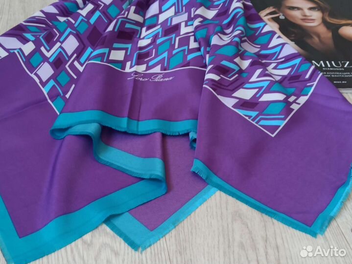 Платок Loro Piana шелковый 4 цвета