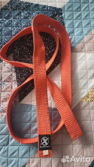 Оранжевый пояс карате