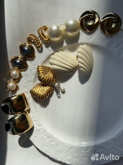 Винтажные клипсы