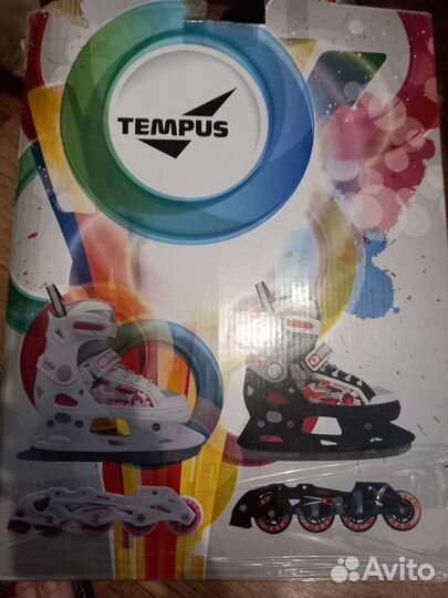 Роликовые коньки детские раздвижные