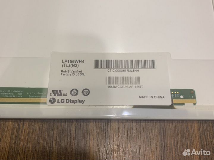 Матрица 15.6 40pin lvds lp156wh4