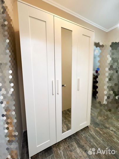 Шкаф гардероб стеллаж IKEA brimnes