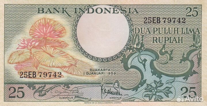 Банкноты Индонезия 1956-2013 год