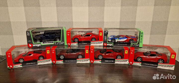 Коллекционная модель Bburago и Miasto