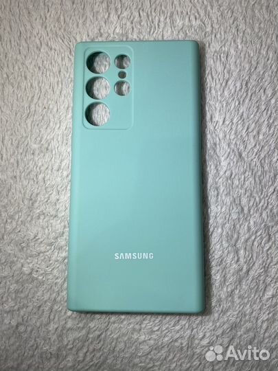 Силиконовый чехол Samsung s22 ultra