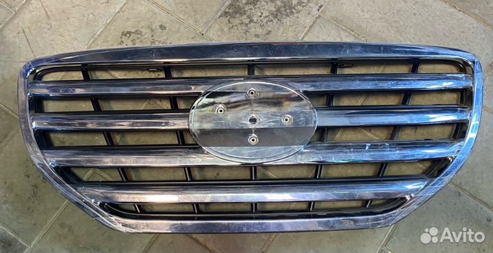 Решетка радиатора (хром) S5509100 для X60 lifan