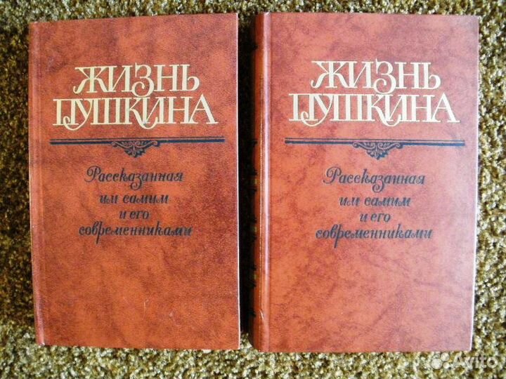 Жизнь пушкина рассказанная им самим 2 тома 1988год