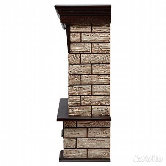 Портал Firelight Forte Wood 30 камень коричневый