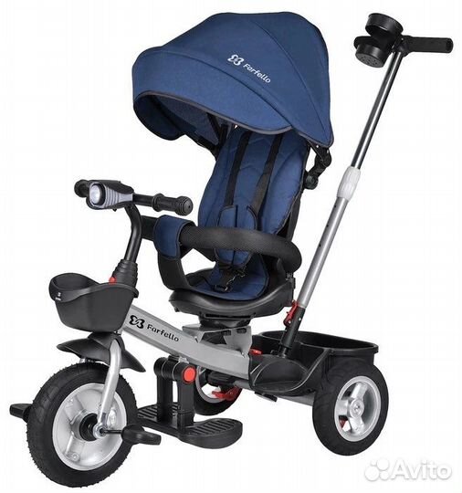 Коляска велосипед Farfello 6299 синий
