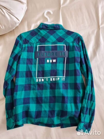 Фланелевая рубашка acoola р 140