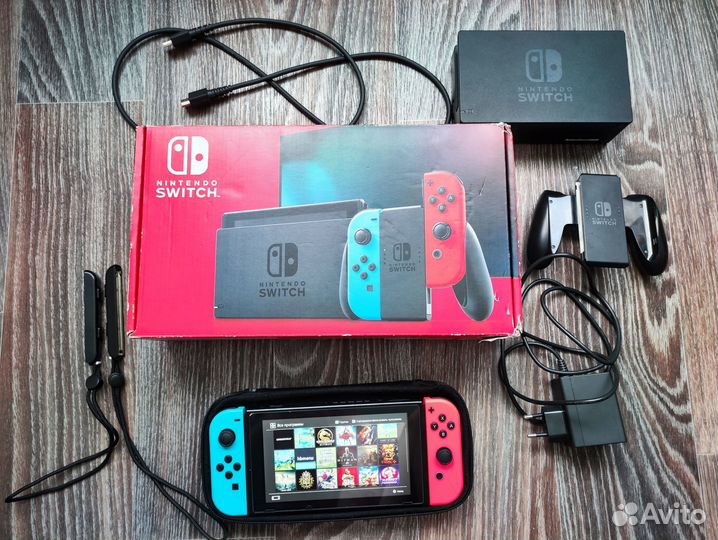 Nintendo switch rev2 прошитая