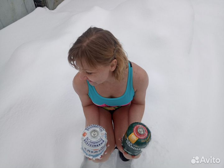 Заправленные газовые баллоны