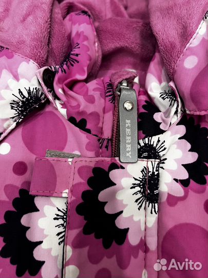Зимний комбинезон для девочки 86