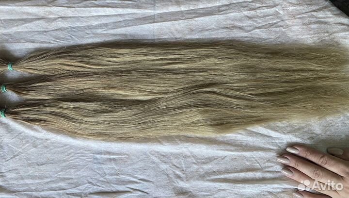 Волосы для наращивания 60 см 210 капсул