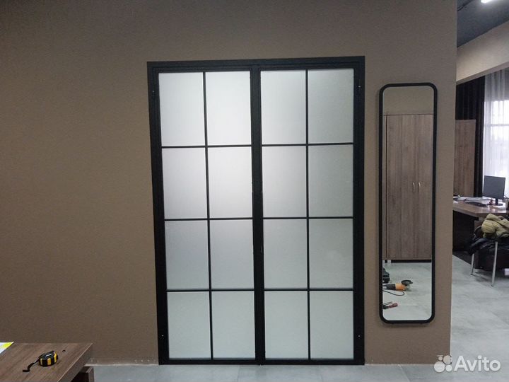 Перегородка матовая