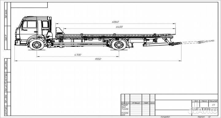 КАМАЗ 4308, 2024