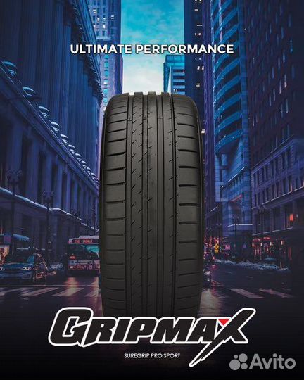 Gripmax SureGrip Pro Sport 255/40 R21 и 285/35 R21 102Y