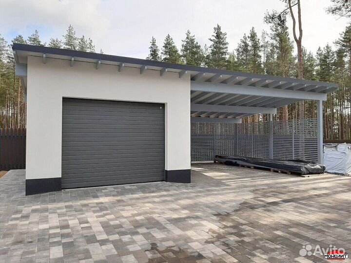 Капитальный гараж с утеплением по договору