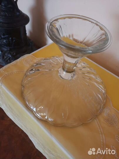 Фруктовница на ножке СССР