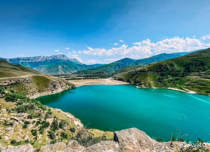 Чегемские водопады, парадром, город мертвых и