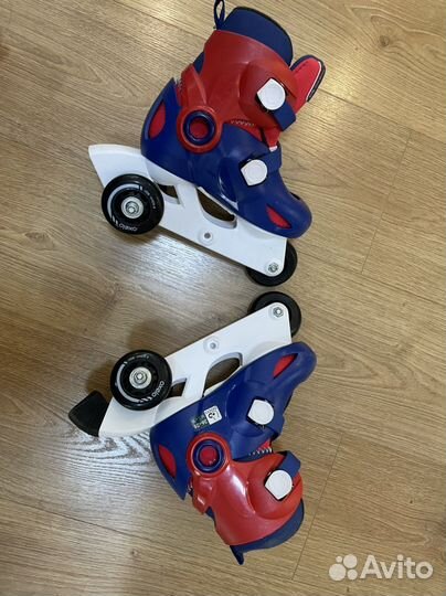 Роликовые коньки детские oxelo ролики ребенка