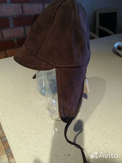 Шапка мутон, дубленка