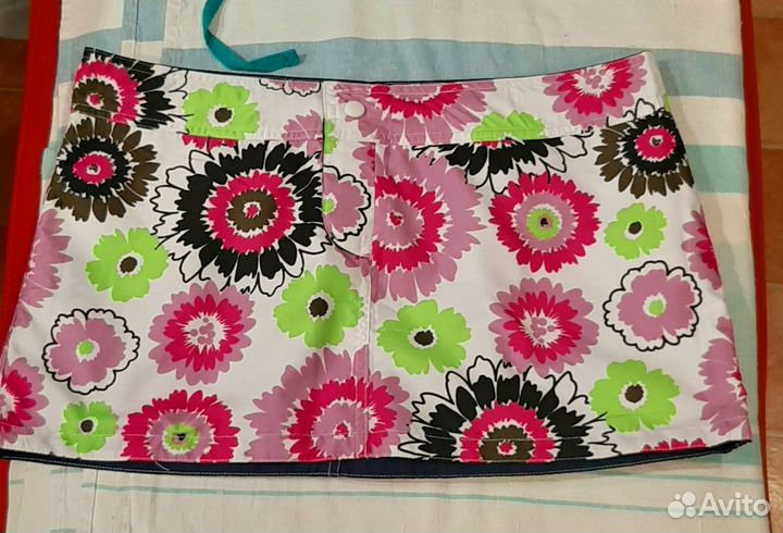 Юбки короткие клевер новые