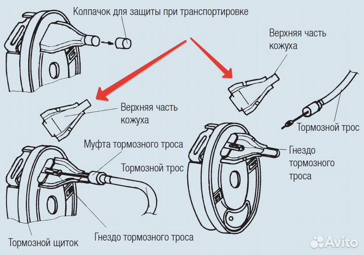 Верхняя часть кожуха колесного тормоза прицепа AL