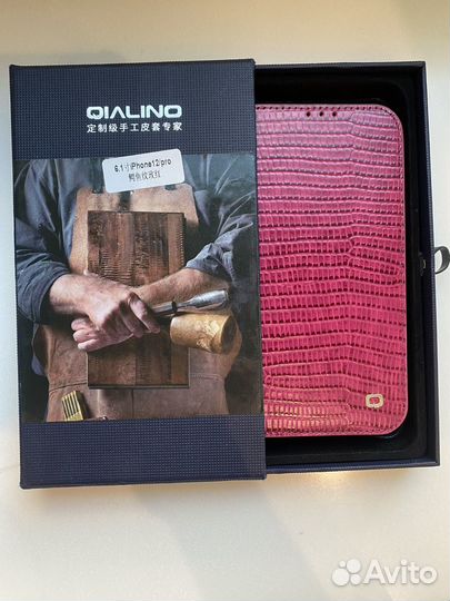 Чехол книжка на iPhone 12/ 12 pro Новый/кожа